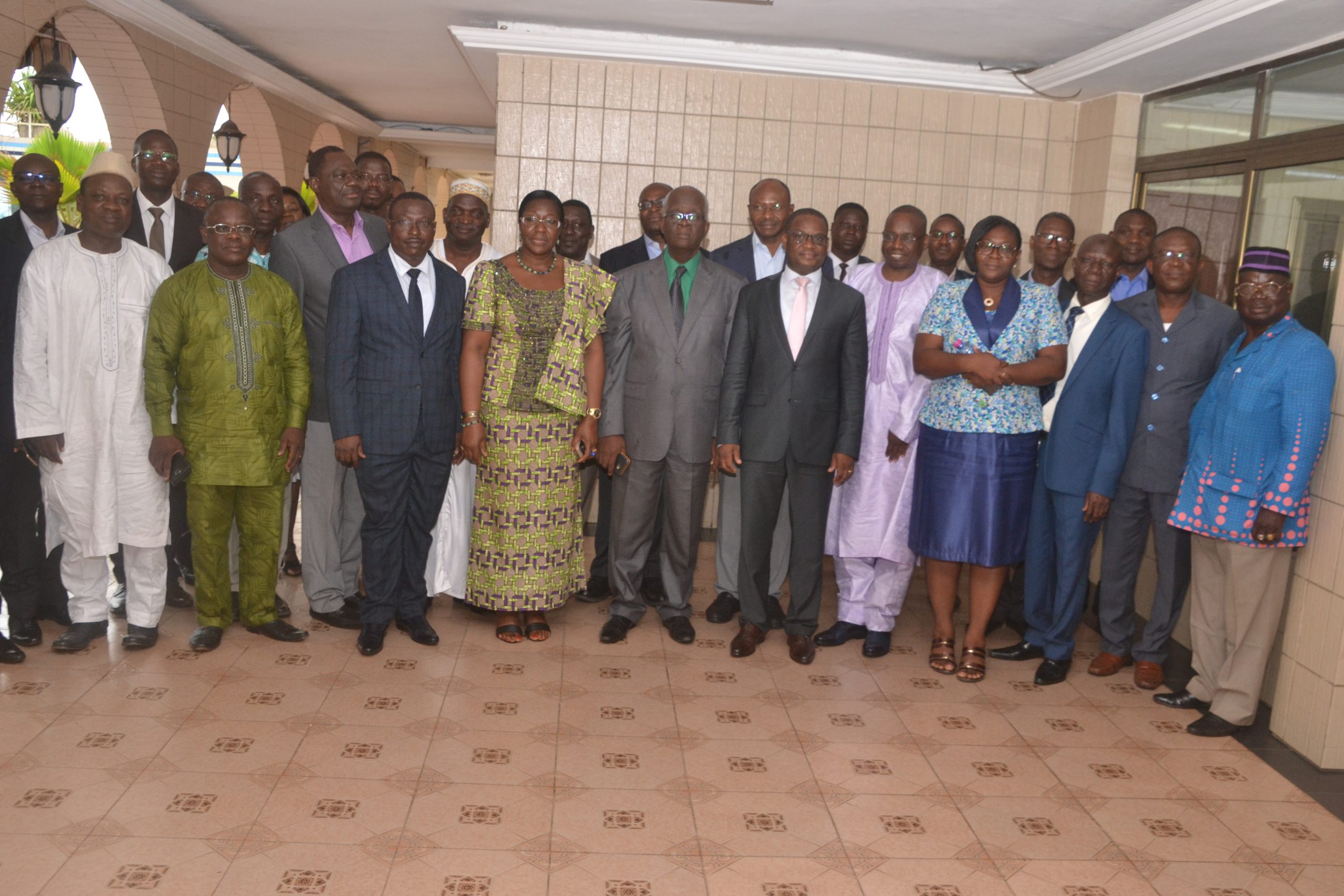 Photo de famille du séminaire ministériel